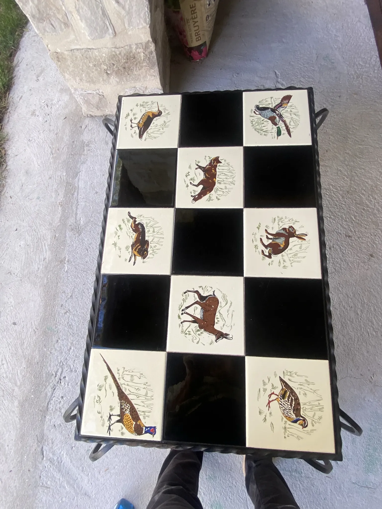 Table 1970 in wrought iron