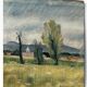 Landscape painting by rené chancrin (1911-1981)