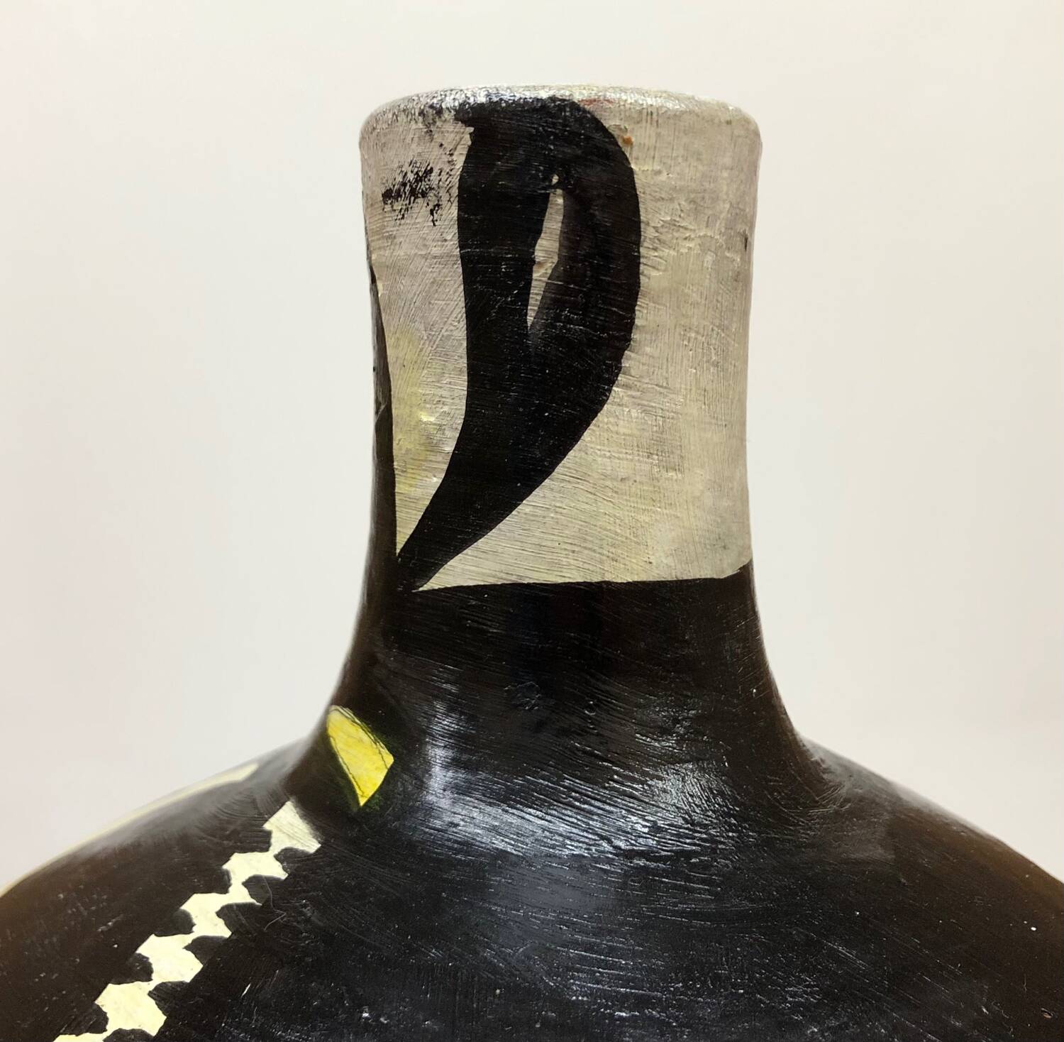 Picasso-inspired bull vase