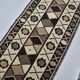 Neutral Turkish Handknotted Wool Runner sku 2064
