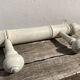 White wooden coat rack / coat hook