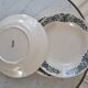 Lot de 5 assiettes creuses Terre de fer, Alésia Longchamp