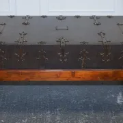 Large Coffee Table with Drawers on Both Sides by Theodore Alexander