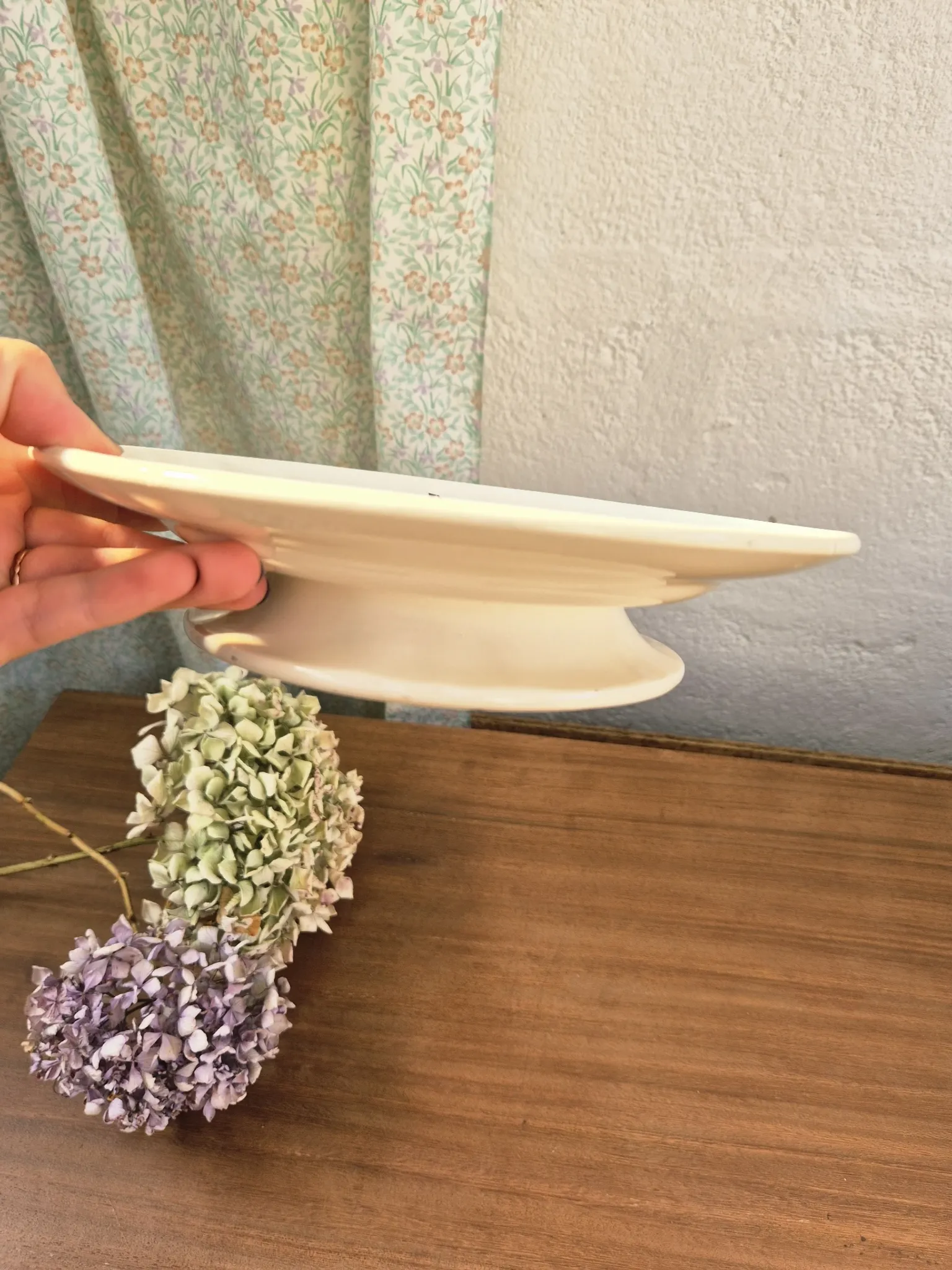 Vintage ironstone compote