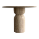 Table en travertin