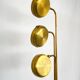 Italian vintage three arms brass floor lamp by Goffredo Reggiani