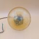 Suspension Parscot Globe amber