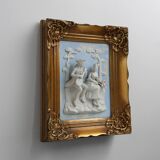 Porcelain Wall Art in Baroque style by Alt Meissen, Germany 1950s