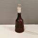 Ceramic table lamp in beautiful glaze, Danish and estimated from the 1970s.