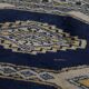 Rug / Runner in Blue and Beige Tones – 67x30cm