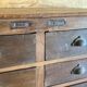 Antique teak drawer cabinet