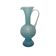Vintage Blue Swirl Carafe From Italy, 1950/60s