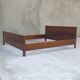 1960s Stilwood walnut bed