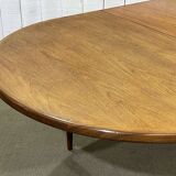 Table GPlan en teck avec une allonge papillon des années 70