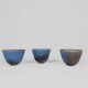 Mid-Century Modern Set of 3 Bowls Rörstrand Gunnar Nylund, Sweden, 1950s