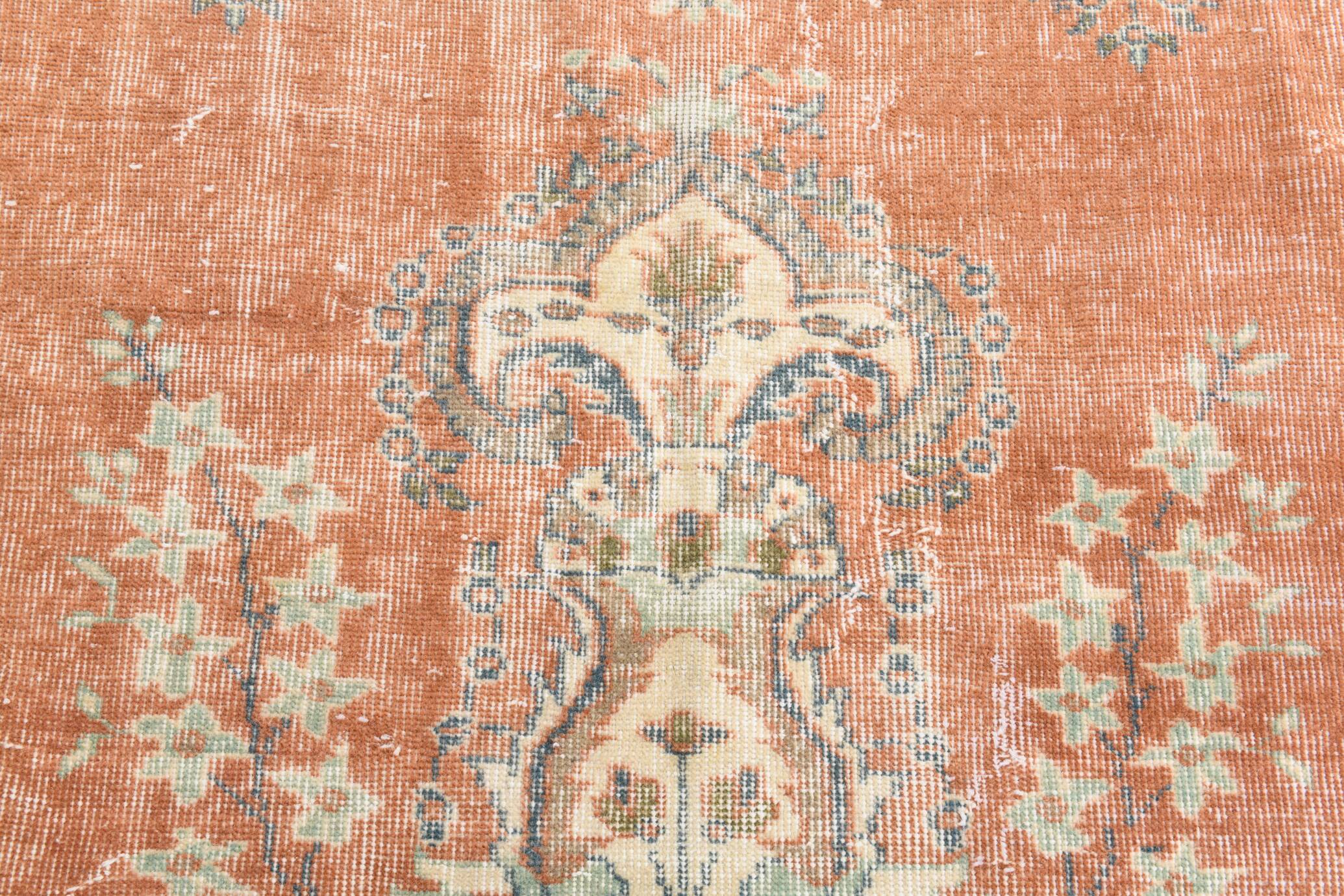 7x10 oriental vintage rug, 217x310