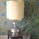Vintage lamp aluminum and chrome 70s