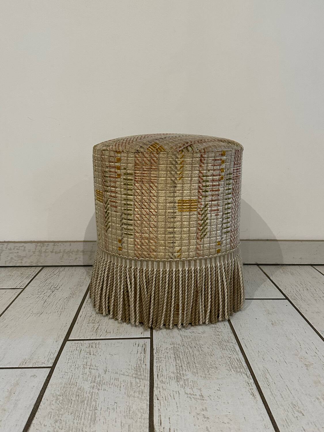 Vintage toad footstool