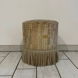 Vintage toad footstool