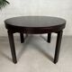 Adjustable vintage dining table (round/oval) – 1970s