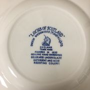 6 dessert plates "Lochs of Scotland" Wedgwood