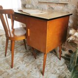 Baumann Vintage Desk and Chair 1960