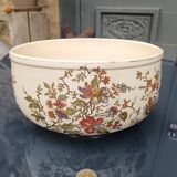 Cache pot en porcelaine signé Choisy-le-Roi