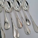 7 Alfenide Silver Metal Table Spoons