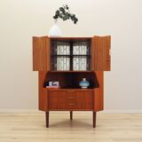 Teak corner cabinet, Danish design, 1970s, production: Denmark