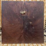 Bronze bas-relief framed in wood signed by Jean Auguste Briquemont (1879-1951)