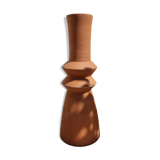 Clay totem pottery