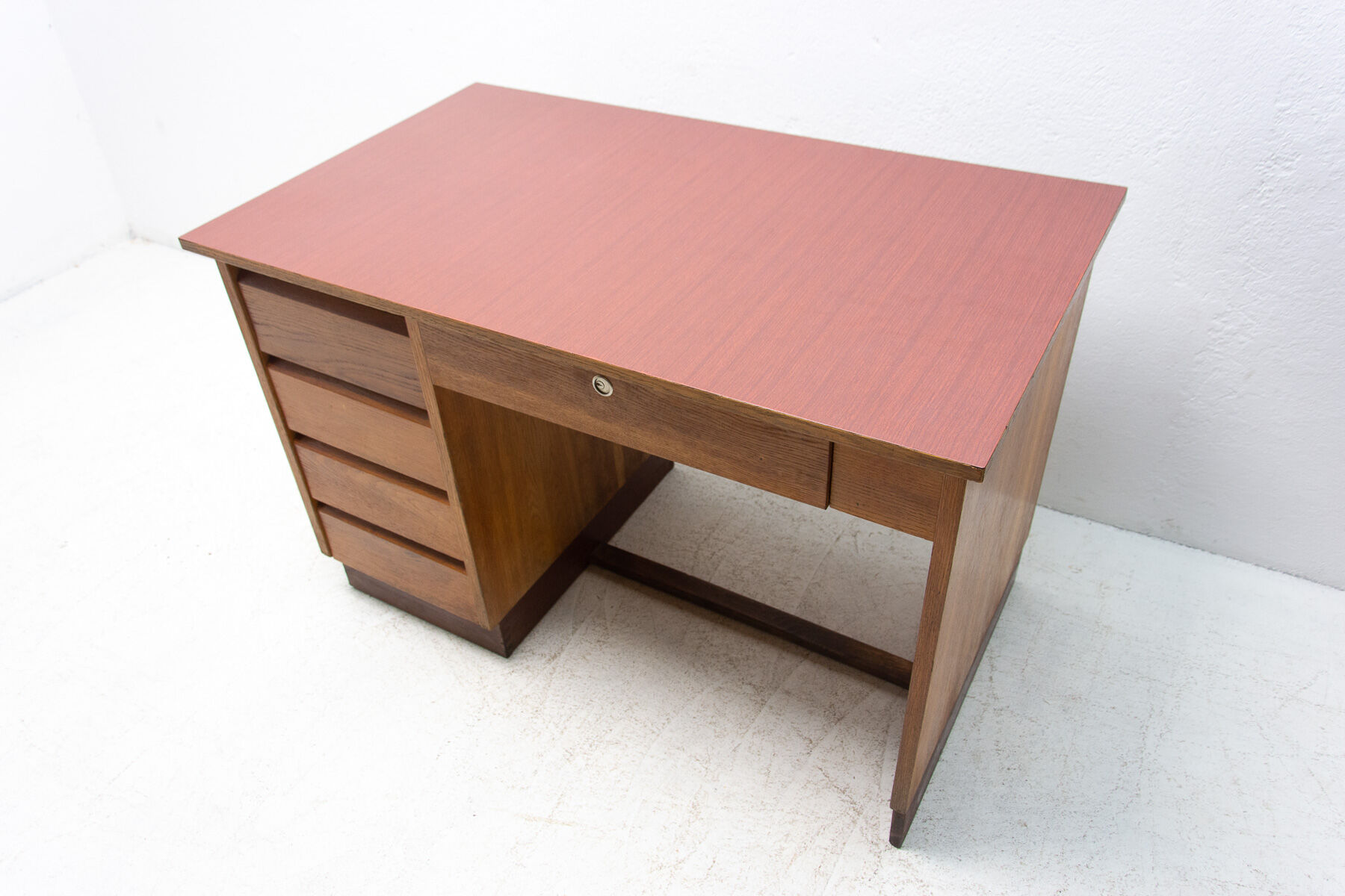 Mid century writing desk, 1960´s, Czechoslovakia, Brussels period
