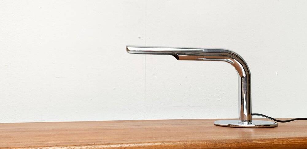 Gulp Minimalist Table Lamp from the Mid-Century by Ingo Maurer for M-Design, Germany, 1960s