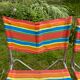 Vintage camping chairs 70s