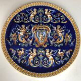 Plat en faïence de Gien modèle renaissance
