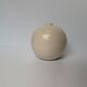 Vase boule céramique craquelée