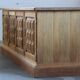 Vintage 1960/70s Danish Brutalist Light Oak Low Sideboard / Crezenda