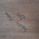 Scandinavian teak coffee table