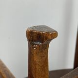 Chaise Arts and Crafts de William Birch par EG Punnett pour Liberty & Co. vers 1900