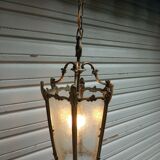 Bronze lantern louis XVI style in working order - 2.7 kg