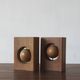 Étagères en bois de style mid-century moderne, années 1960, ensemble de 2