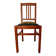 Fischel bistro chair "Indislocables" solid wood 1940s-1950s