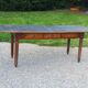 Farmhouse table, late 19th/early 20th century, 6 drawers, slate top 2