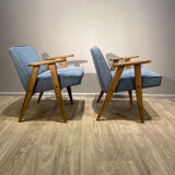 Paire de fauteuils 300 177, conçu par J. Chierowski, Dolnośląska Fabryka Mebli In świebodzice