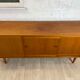 Enfilade scandinave vintage en teck signée Clausen & Son, années 60