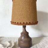70s stoneware ceramic floor lamp, 42 cm