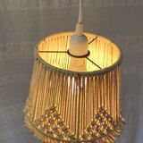 Suspension in macramé – 60s/70s