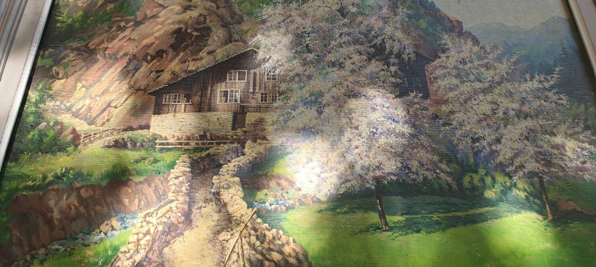 Oil painting signed E. Moutie