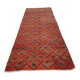 Vintage Turkish Oushak rug 118x306 cm