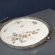 earthenware and metal top